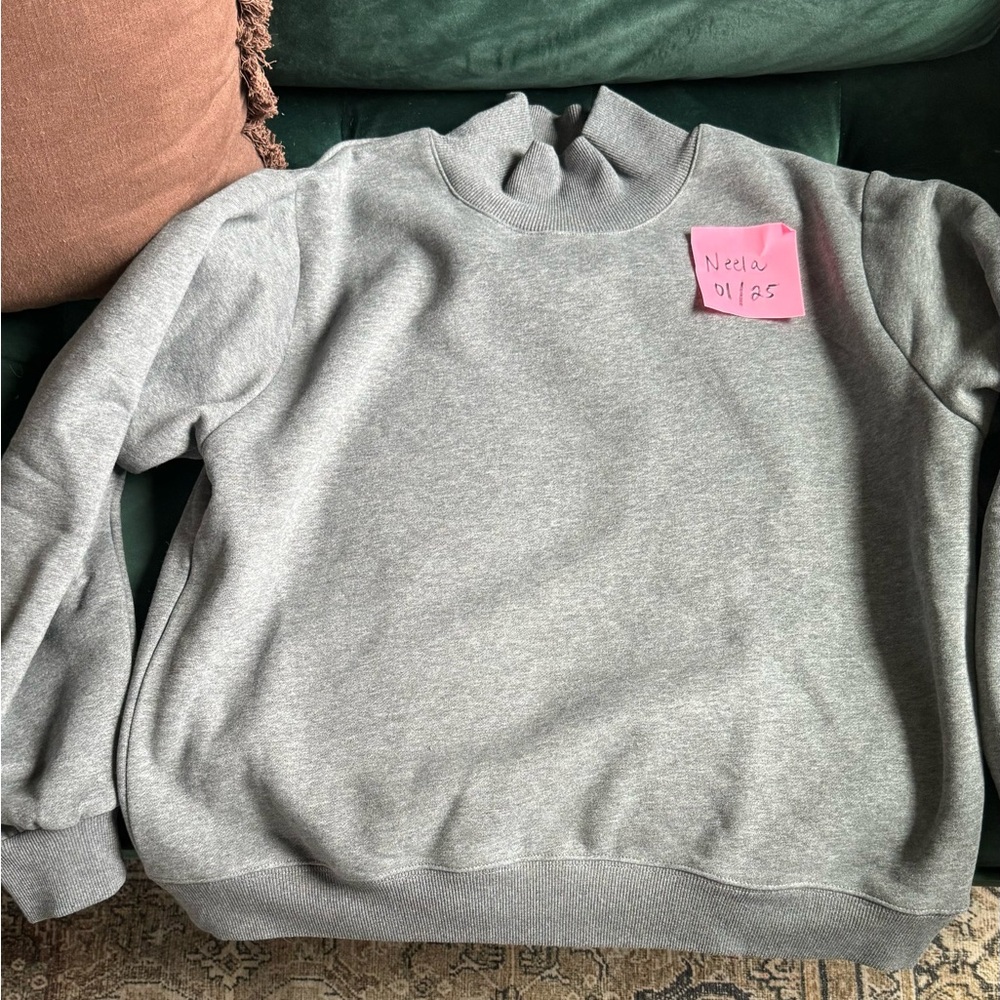 Parke Stormy grey turtleneck Sweatshirt